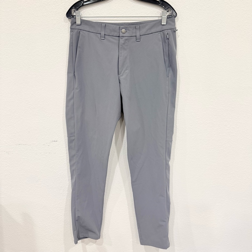 Lululemon Commission Pant Slim 30" *Warpstreme Asphalt Grey Size 31 - Picture 3 of 7